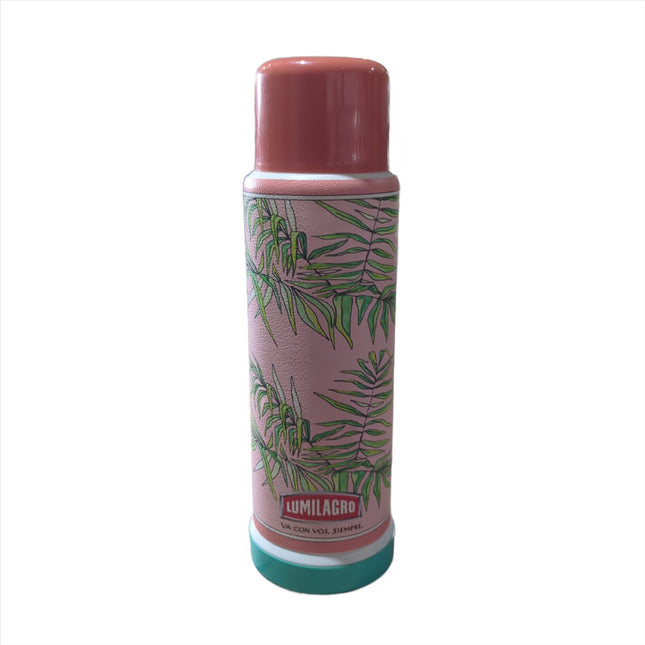 Lumilagro JOVEN Printed Thermos (Diseño Artículos de Desayuno) – Thermo 1 L con Tapón Cebador (31.5 x 10 cm) Lumilagro
