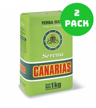 Load image into Gallery viewer, Canarias Yerba Mate 1 kg  (con Palo) 2.1 lb Serena Green
