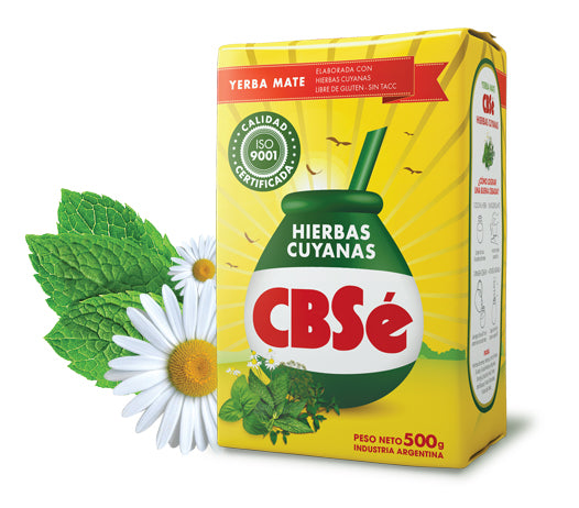CBS’e - Hierbas Cuyanas (Gluten Free) 500g/1.1 lb Yerba Mate CBSé