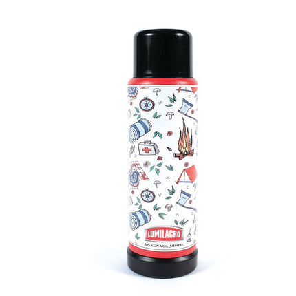 Lumilagro Estampado “Camping” Thermos (1 lt) Specialty Foods LUMILAGRO