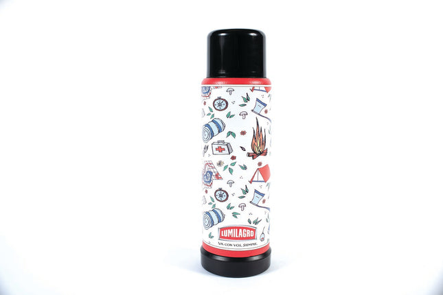 Lumilagro Estampado “Camping” Thermos (1 lt) Specialty Foods LUMILAGRO