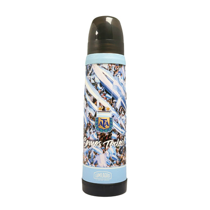 Lumilagro Luminox Estampado de Acero Inoxidable “Somos Todos” 2 Estrellas Thermos (1 Liter) Specialty Foods LUMILAGRO LUMINOX