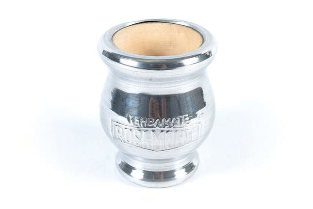 Rosamonte Metal Yerba Mate Gourd – Stainless Steel Exterior (Large) Mate Gourd Rosamonte
