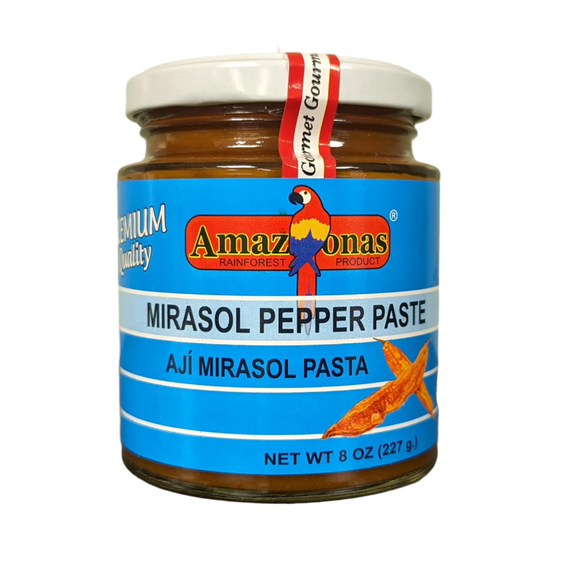 M Rasol Amazonas Mirasol Pepper Paste - Aji Mirasol en Pasta (8oz) – Amazonas Foods