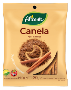 ALICANTE Canela en rama (Cinnamon Sticks)