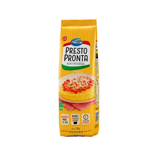 Arcor Presto Pronta Instant Polenta – 730g Flours ARCOR