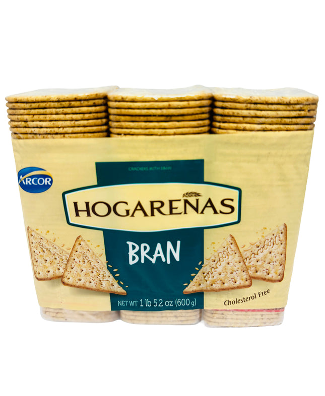 Arcor Hogareñas Bran Crackers – 600g (3 x 200g Packs) Specialty Foods ARCOR