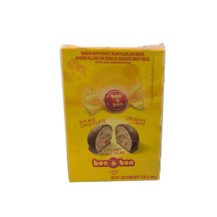 bon o bon Bonbon individually wrapped chocolates by Arcor (boxed) Sweets ARCOR Peanut Butter bonbon 30 units