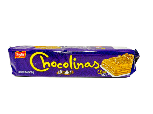 Bagley Chocolinas Original - Chocolate Cookies (250 g / 8.8 oz) Cookies and Crackers Bagley