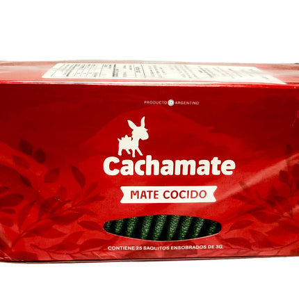 Cachamate Mate en Saquitos (25x 3 g) Yerba Mate CACHAMATE
