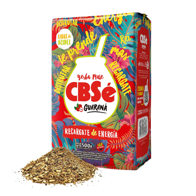 CBS’e - Hierbas con Energia Guarana 500g/1.1 lb Yerba Mate CBSé