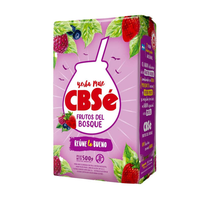 CBS’e Yerba Mate Yerba Mate CBSé CBS’e - Frutos del Bosque "Rosa Mosqueta y Frutos Rojos" (Gluten Free)