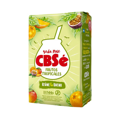 CBS’e Yerba Mate Yerba Mate CBSé CBS’e - Frutos Tropicales "Mango, Naranja, y Maracuya" (Gluten Free)