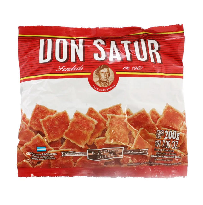 DON SATUR Sweet & Sour Biscuits – Bizcochos Agridulce (200g) Biscuits Don Satur