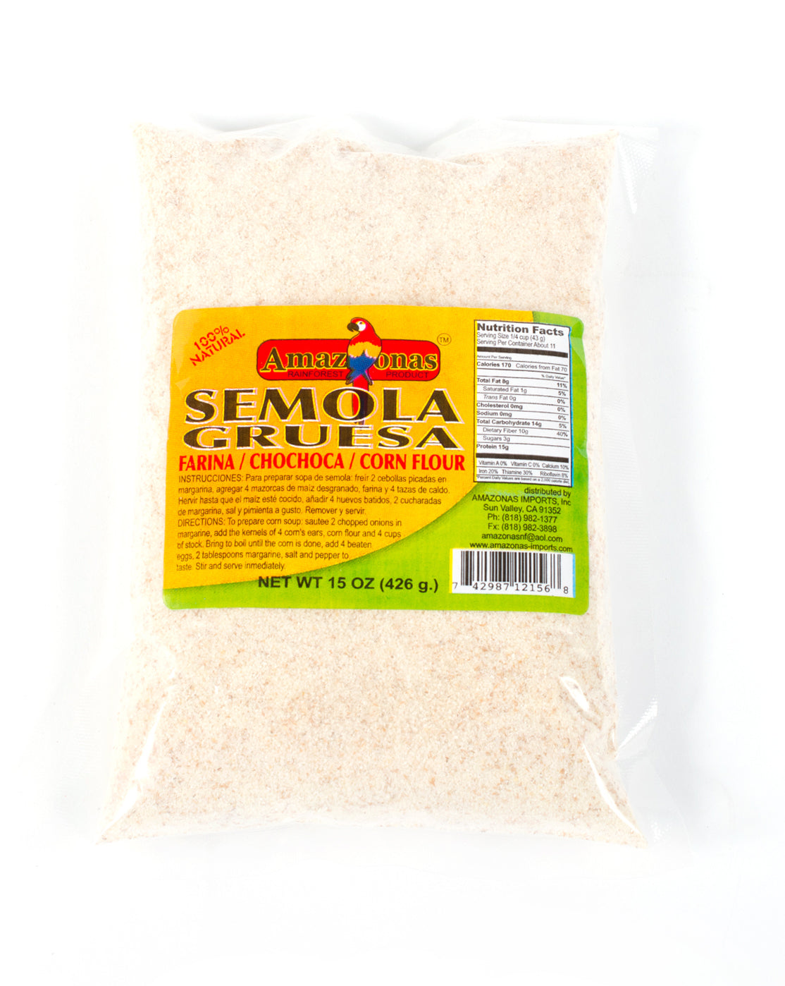 Amazonas Corn Flour - coarse