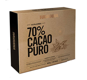 Alfajores Havanna - de 70% Cacao Puro (caja de 4)