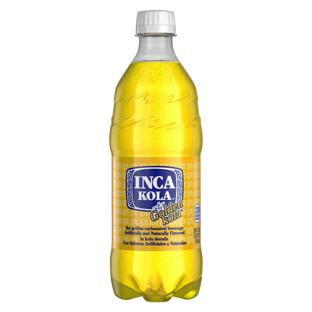 Soda peruana Inca Kola - botella de plástico de 20 oz
