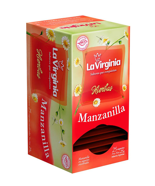 La Virginia Te Manzanilla (Té de manzanilla) y Manzanilla Con Anis (Manzanilla con regaliz)