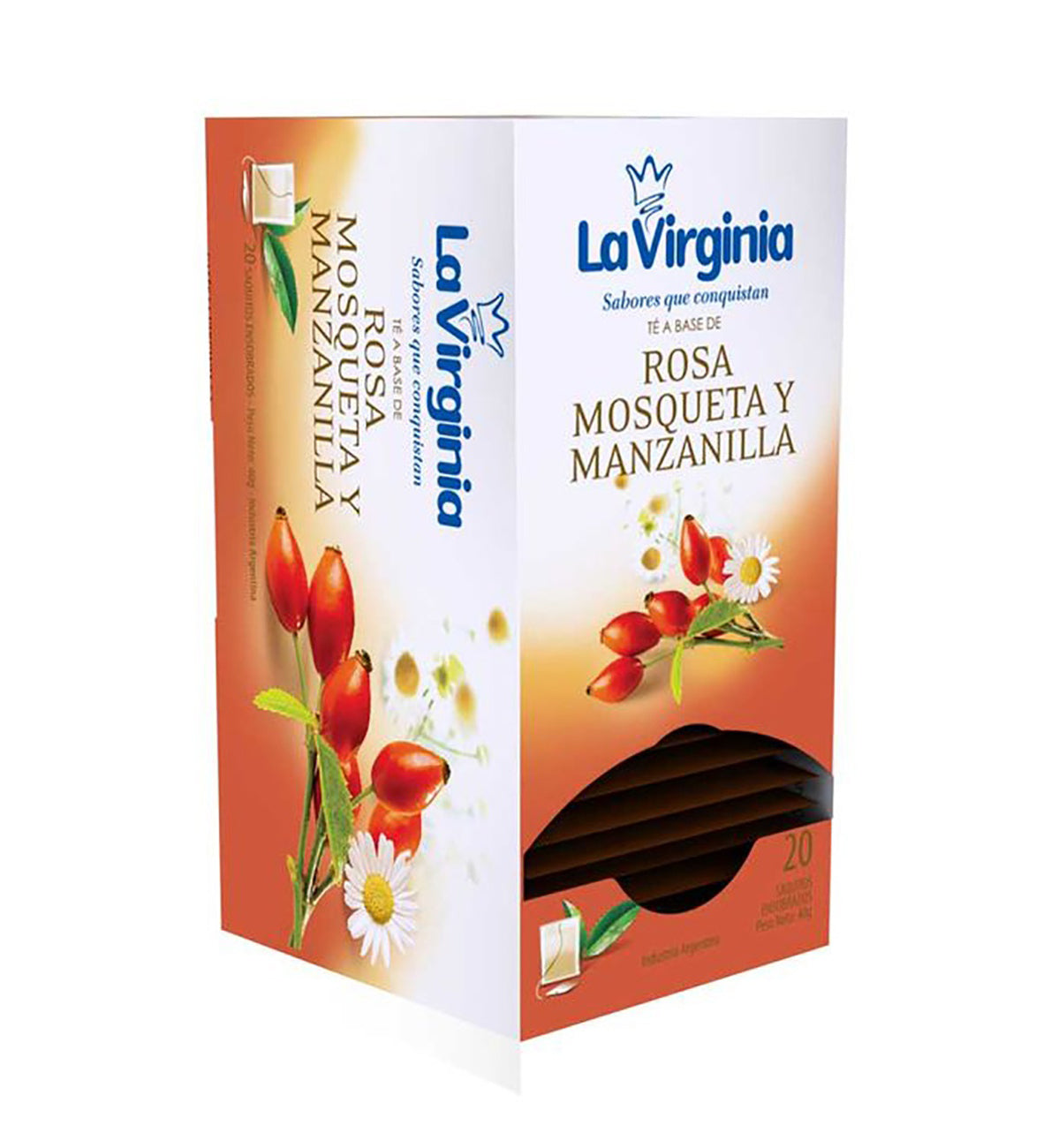 La Virginia Te Rosa Mosqueta y Manzanilla (Rose & Chamomile Tea)