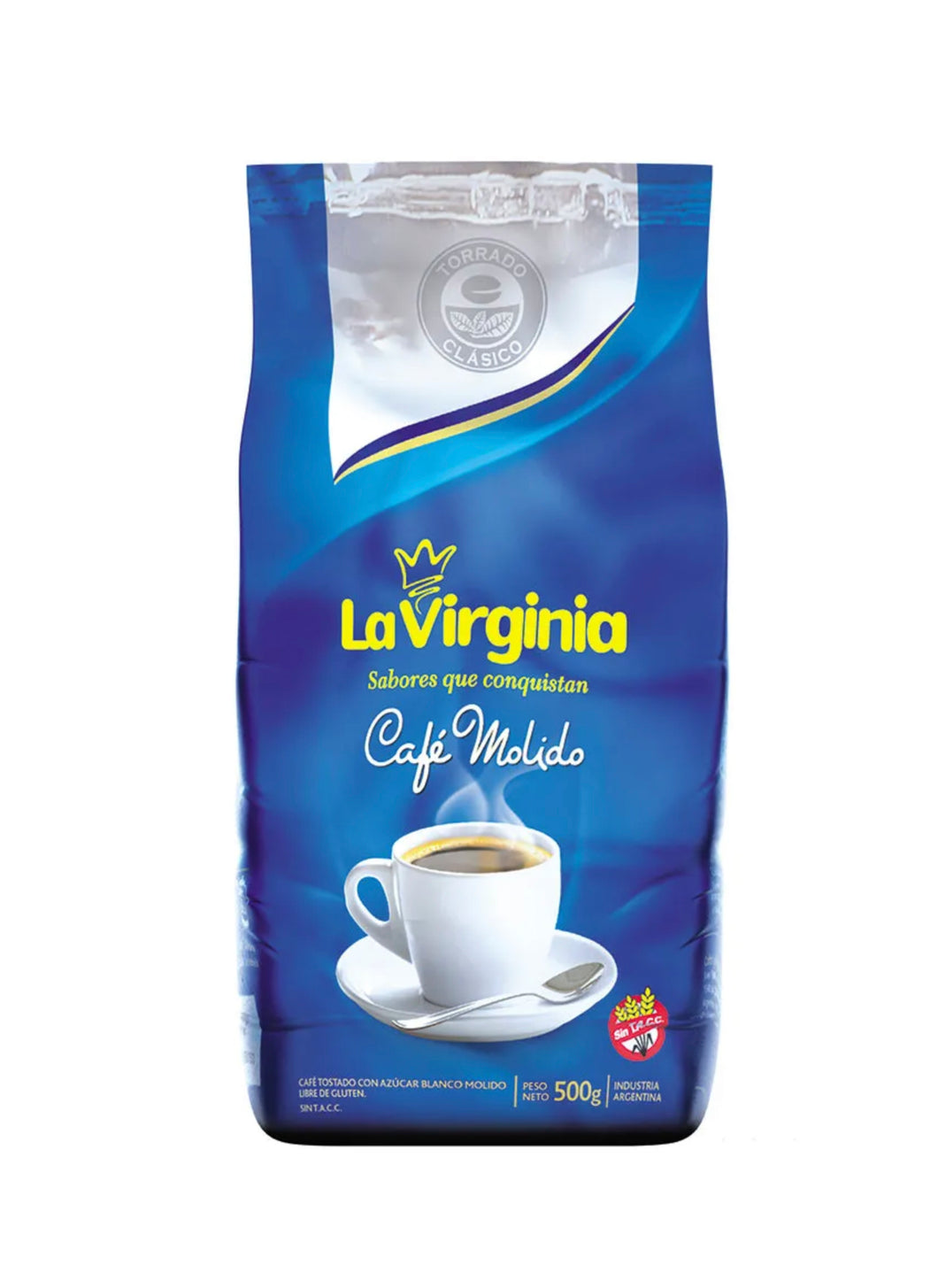 La Virginia - Café Molido Clásico (500g / 1.1 lb)