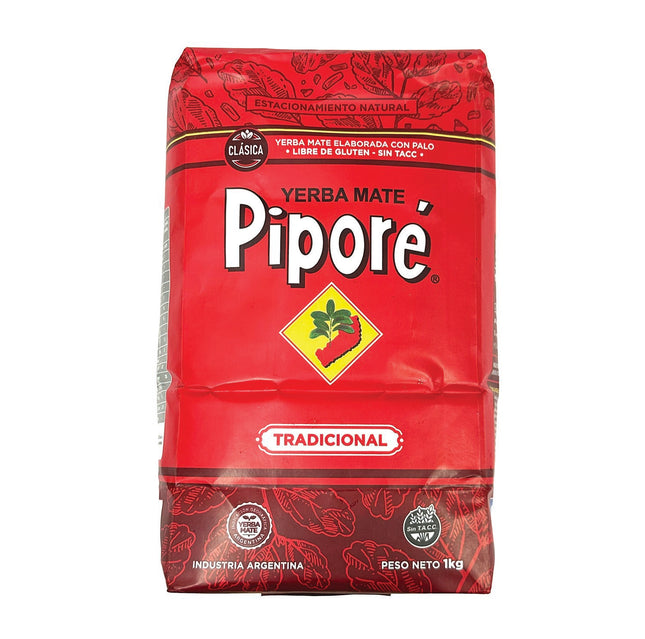 Piporé Yerba Mate Tradicional (Con Palo) - 1 kg Yerba Mate PIPORÉ