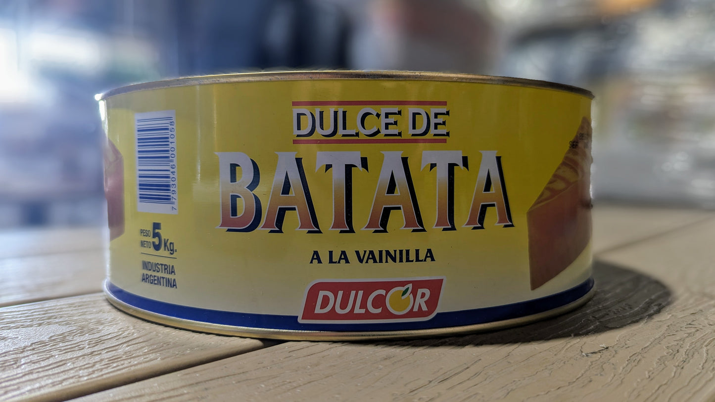 Dulcor Crema de Camote/Dulce de Batata a la Vainilla