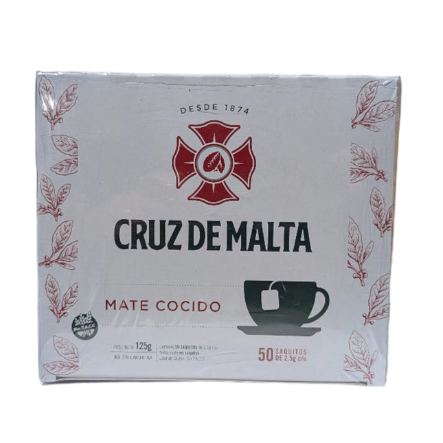 CRUZ DE MALTA - Yerba Mate Mate en Saquitos (Sin Ensobrar) Yerba Mate Cruz de Malta