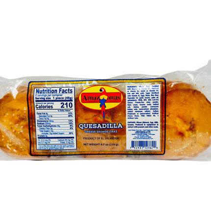 Amazonas Foods Quesadilla - Cheese Sponge Cake (9.5 oz / 270 g) Desserts Amazonas Foods