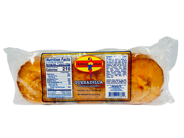 Amazonas Foods Quesadilla - Cheese Sponge Cake (9.5 oz / 270 g) Desserts Amazonas Foods