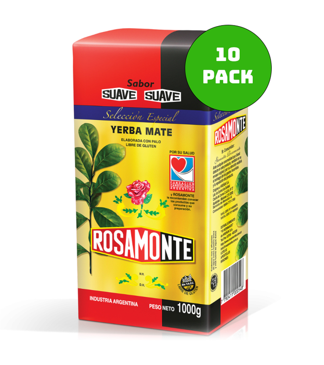Rosamonte - Especial Suave (Light Special Aged) Yerba Mate Rosamonte 10 Pack (case)