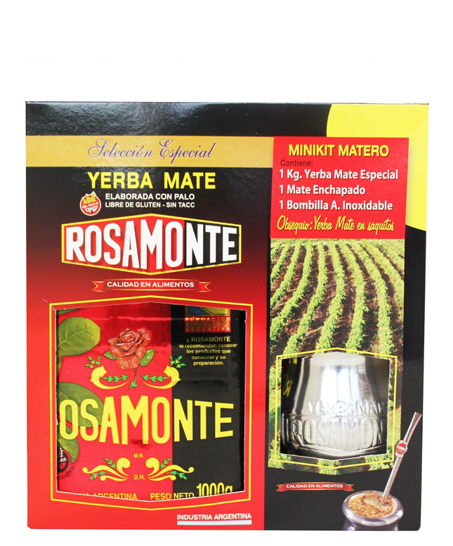 Rosamonte Orgánica Yerba Mate (Con Palo) - 250 g Yerba Mate Rosamonte