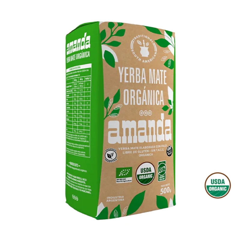 Amanda - USDA Organic Yerba Mate  500G