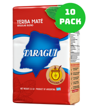 Load image into Gallery viewer, Taragüi Yerba Mate 1 kg with Stems. Red Pack 2.2 lb
