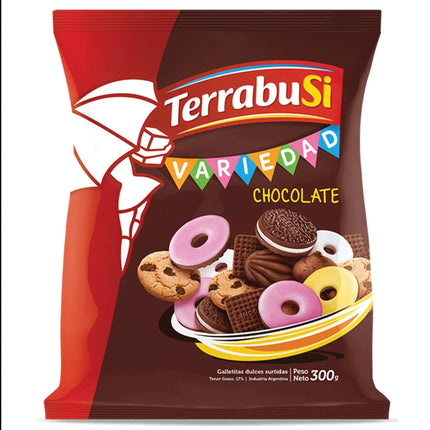 Terrabusi Variedad Chocolate - Assorted Chocolate Cookies (300 g) Chocolate TERRABUSI