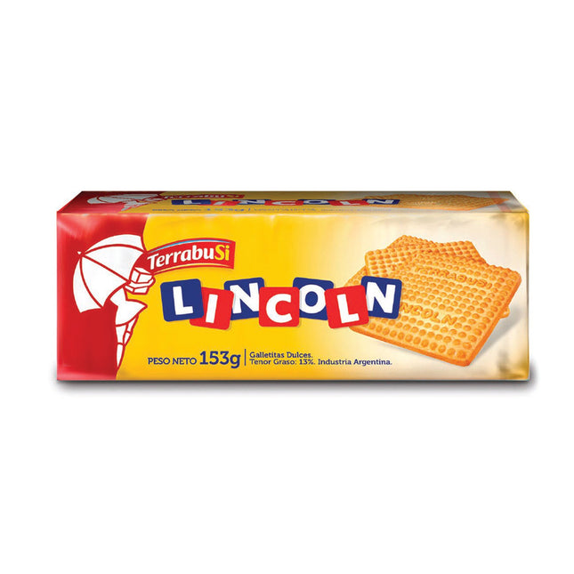 Terrabusi Lincoln Dulces - Classic Sweet Cookies (153 g) Desserts TERRABUSI