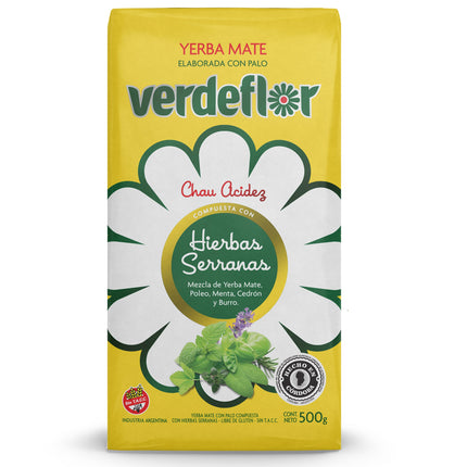 Verdeflor Yerba Mate Hierbas Serranos Yerba Mate VERDEFLOR 500g