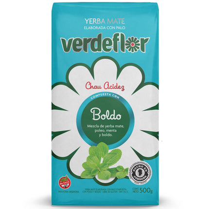 Verdeflor Yerba Mate Boldo Yerba Mate VERDEFLOR 500g