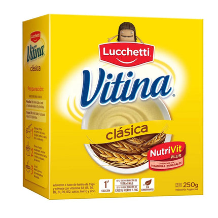 VITINA Classic Flour Varieties – Harina Clásica (250g) Cereal mixes Lucchetti Clasica/Classic