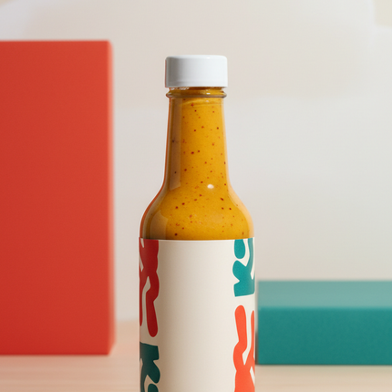 Ají amarillo hot sauce bottle