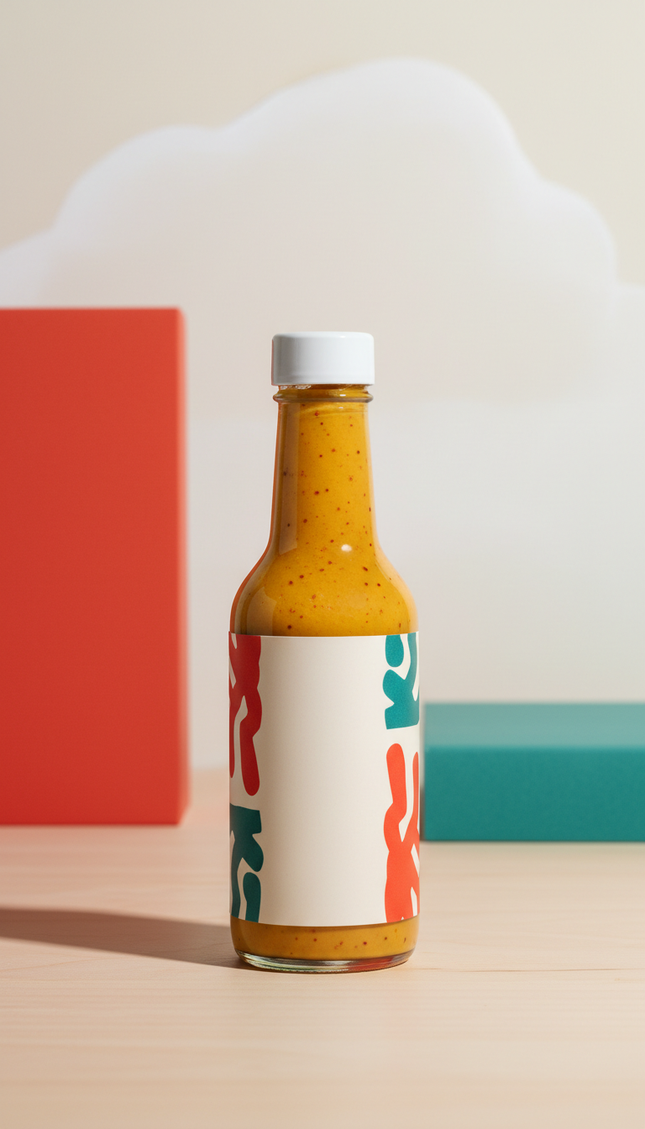 Ají amarillo hot sauce bottle