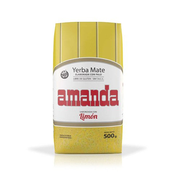 Amanda - Yerba Mate con Limón/con limón con palo/con tallos