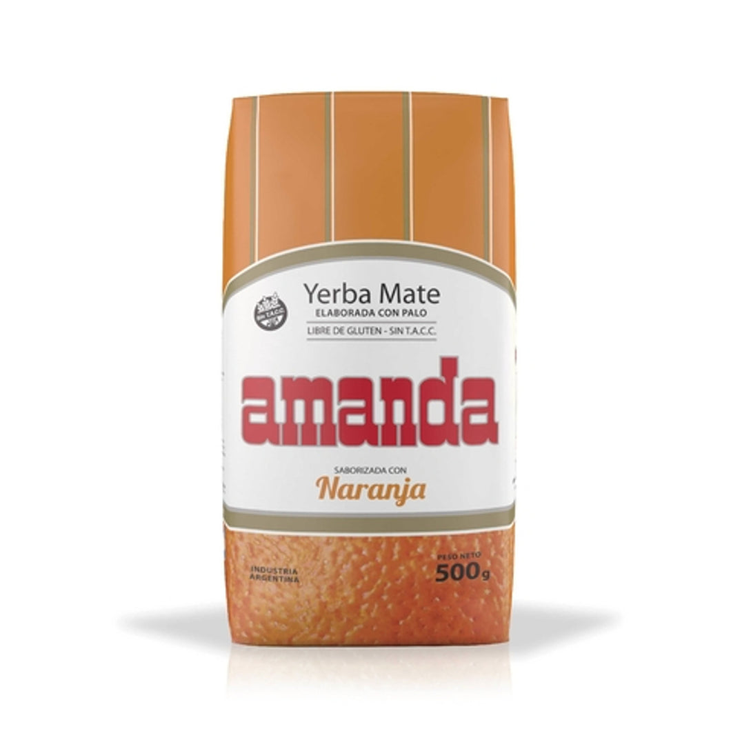 Amanda - Yerba Mate con Naranja/con naranja con palo/con tallos