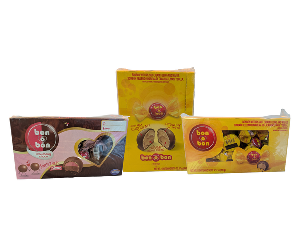 bon o bon Bonbon individually wrapped chocolates by Arcor (boxed