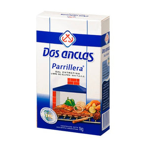 Sal BBQ Dos Anclas / Sal Parrillera entrefina (500g)