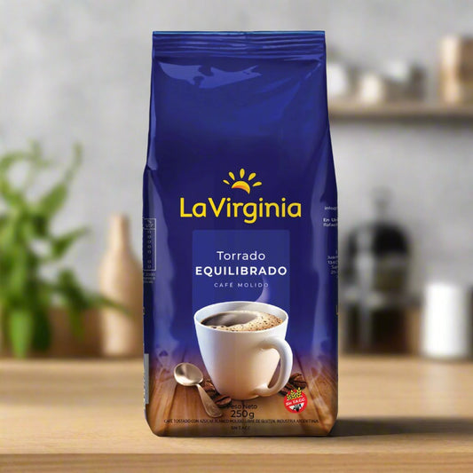 La Virginia  - Classic balanced blend - Ground Coffee (250g / .5 lb)