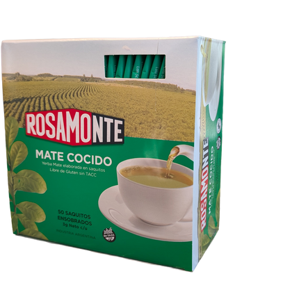 Rosamonte Yerba Mate Tea Bags Original (50 bags) Bulk Yerba Mate Rosamonte