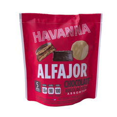 Havanna Mini Alfajores Assorted Chocolate & White – Dulce de Leche Filled (5-Pack) Havanna