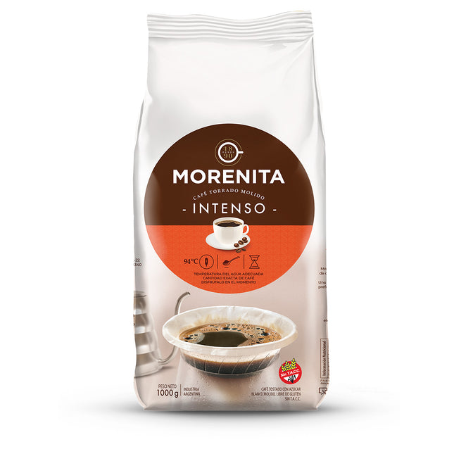 La Morenita - Intense Blend Ground Coffee / Café Molido Intenso (500g) Coffee La Morenita