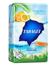 Load image into Gallery viewer, Taragüi Yerba Mate Passion Fruit 1.1lb Taragüi Yerba Mate Maracuya Tropical 500g  Product of Argentina  Ships from the USA
