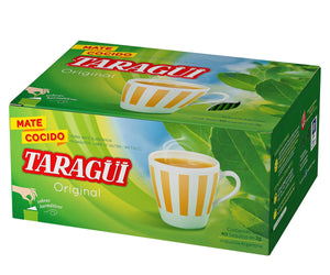Taragüi Yerba Mate Tea Bags Original (40 bags) Taragüi Mate Cocido en Saquitos (40 saquitos)  Product of Argentina Ships from the USA